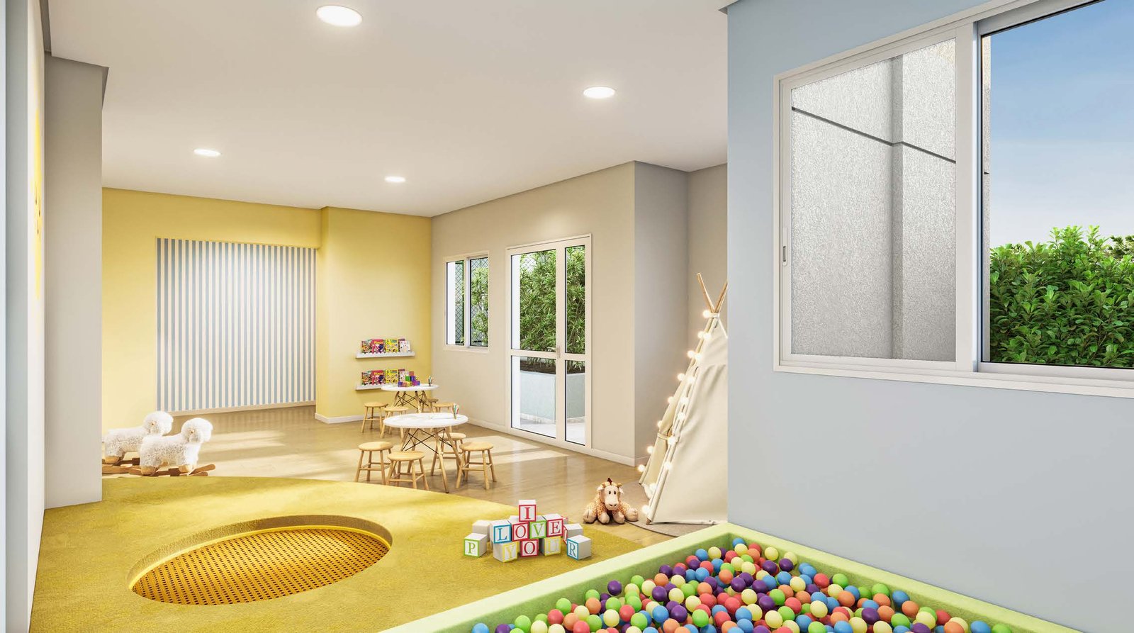Brinquedoteca e Playground